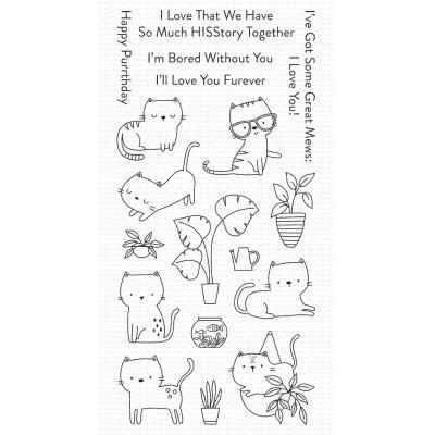 My Favorite Things Clear Stamps - Housecats